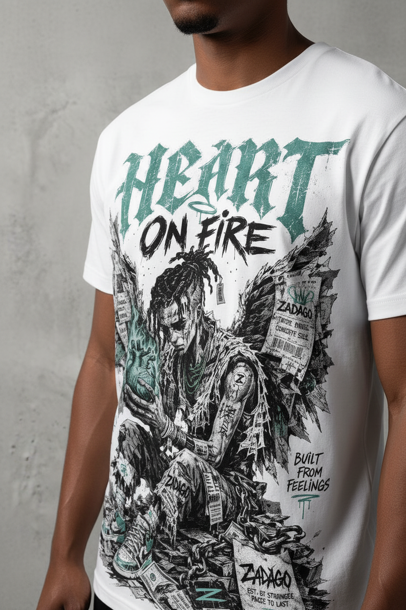Mockup Zoomed - Heart On Fire