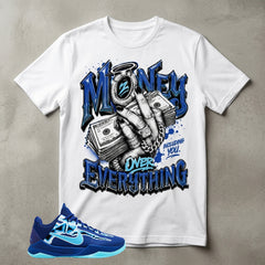 Money Over Everything Graphic Tee - Shirt To Match Kobe 5 Protro X-Ray