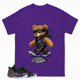 Move In Silence Graphic Tee, Shirt to Match Air Foamposite One Eggplant, Air Foamposite Unisex Purple Shirt