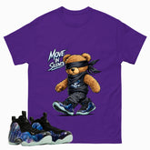 Move In Silence Graphic Tee, Shirt to Match Air Foamposite One Galaxy, Air Foamposite Unisex Black Shirt