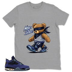 Move In Silence Shirt - Match Air Jordan 4 Retro Lakers