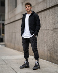 Muslin Socks – Off-White x Air Jordan 5 Inspired Mid-Calf Unisex Crew Socks