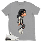 My Vibe Jackson Shirt - Match Jordan 3 White Cement Reimagined