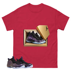 New Kicks Graphic Tee, Shirt to Match Air Foamposite One Eggplant, Air Foamposite Unisex Purple Shirt
