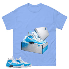 New Kicks Graphic Tee, Shirt to Match Air Foamposite Pro University Blue, Air Foamposite Unisex Blue Shirt