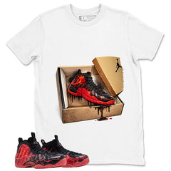 New Kicks Graphic Tee, Shirt to Match Air Foamposite Stranger Things, Air Foamposite Unisex Blue Shirt