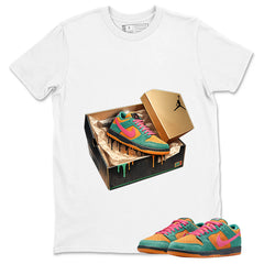 New Kicks Graphic Tee, Shirt to Match SB Dunk Green Noise, SB Dunk Green Noise Watermelon Unisex Shirt