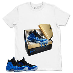 New Kicks Shirt - Match Air Foamposite One Royal