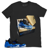 Martin Steppin Shirt - Match Air Foamposite One Royal