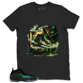 New Kicks Shirt - Match Air Foamposite Pro Pine Green