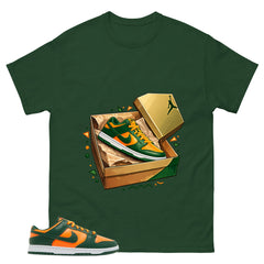 New Kicks Shirt - Match Green Dunk Low Miami Hurricanes