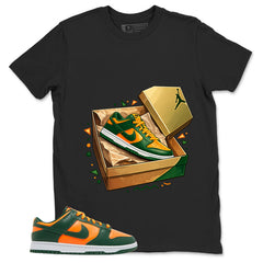 New Kicks Shirt - Match Green Dunk Low Miami Hurricanes