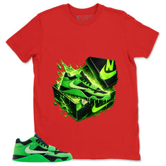 New Kicks Shirt - Match Travis Scott x Air Jordan Jumpman Green Spark