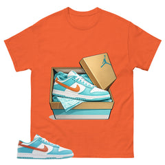 New Kicks Shirt - Match White Dunk Low Miami Dolphins