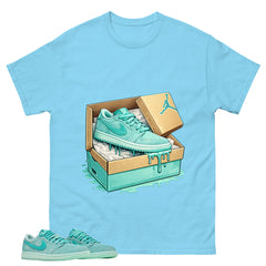 New Kicks Shirt - Match Womens Air Jordan 1 Washed Teal