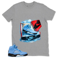 Graphic Tee New Kicks Shirt - Matching Air Jordan 5 Retro SE UNC
