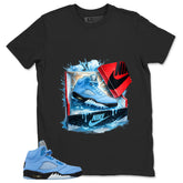 Graphic Tee New Kicks Shirt - Matching Air Jordan 5 Retro SE UNC