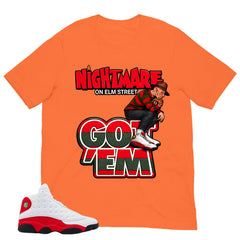 Nightmare On Elm Street Shirt - Match Air Jordan 13 'True Red' 2026