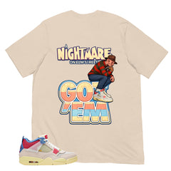 Nightmare On Elm Street Shirt - Match Union LA x Air Jordan 4 Guava Ice