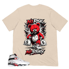 Graphic Tee to Matching 8s Bugs Bunny No Risk No Story Shirt