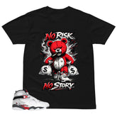 Graphic Tee to Matching 8s Bugs Bunny No Risk No Story Shirt