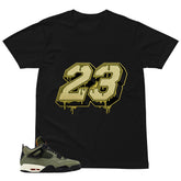 Number 23 Legend MJ Shirt - Match Air Jordan 4 Undefeated