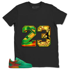 Number 23 Legend Shirt - Match Air Force 1 Stadium Green Crimson