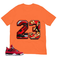 Number 23 Legend Shirt - Match Air Jordan 4 Toro Bravo
