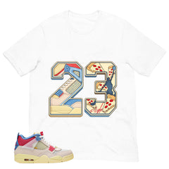 Number 23 Legend Shirt - Match Union LA x Air Jordan 4 Guava Ice