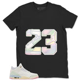 Number 23 MJ Shirt - Match Air Jordan 3 Spring is In The Air
