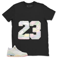 Number 23 MJ Shirt - Match Air Jordan 3 Spring is In The Air