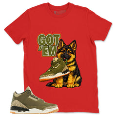 Olive Family Affair 3s Zadago Shirt Got Em GS Graphic