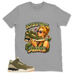 Olive Family Affair 3s Zadago Shirt Kiss My Airs Graphic
