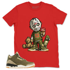 Olive Family Affair 3s Zadago Shirt Little Jason Graphic
