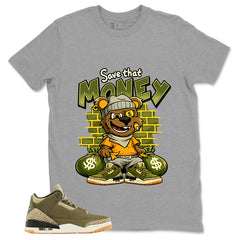 Olive Family Affair 3s Zadago Shirt Save That Money Graphic