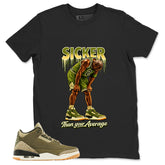 Olive Family Affair 3s Zadago Shirt Sicker Than Your Average Graphic