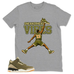 Olive Family Affair 3s Zadago Shirt Sneakerhead Vibes Graphic