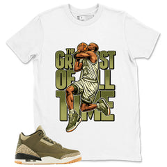 Olive Family Affair 3s Zadago Shirt The Greatest Of All Time Graphic