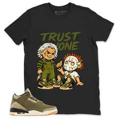 Olive Family Affair 3s Zadago Shirt Trust None Graphic
