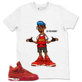 Orange Brick By Brick 4s Zadago Shirt Do You Know Mars Graphic