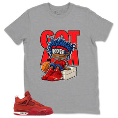 Orange Brick By Brick 4s Zadago Shirt Got 'Em Dope Graphic