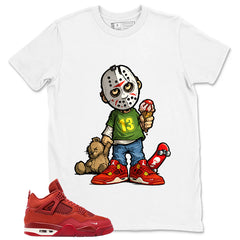 Orange Brick By Brick 4s Zadago Shirt Little Jason Graphic