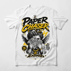 Paper Chaser Angel White Graphic T-shirt