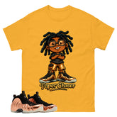 Paper Chaser Graphic Tee, Shirt to Match Air Foamposite One Copper, Air Foamposite Unisex Black Shirt