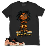 Paper Chaser Graphic Tee, Shirt to Match Air Foamposite One Copper, Air Foamposite Unisex Black Shirt