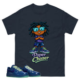 Paper Chaser Graphic Tee, Shirt to Match Air Force 1 Mystic Navy, Air Force 1 Unisex Shirt