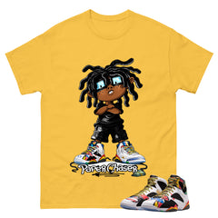 Paper Chaser Graphic Tee, Shirt to Match Air Jordan 7 Miro, Air Jordan 7 Miro Unisex Shirt