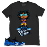 Paper Chaser Shirt - Match Air Foamposite One Royal