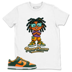 Paper Chaser Shirt - Match Green Dunk Low Miami Hurricanes