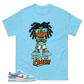 Paper Chaser Shirt - Match White Dunk Low Miami Dolphins